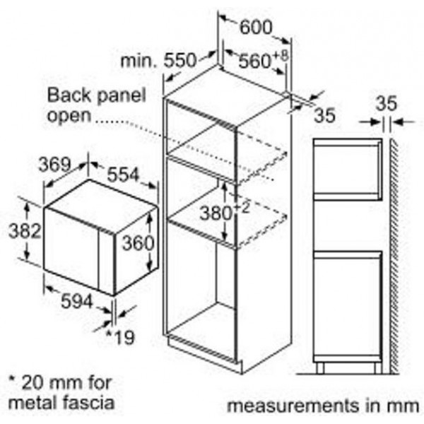 Мікрохвильовка з грилем Siemens BE555LMS0