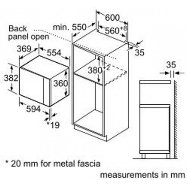 Мікрохвильовка з грилем Siemens BE555LMS0