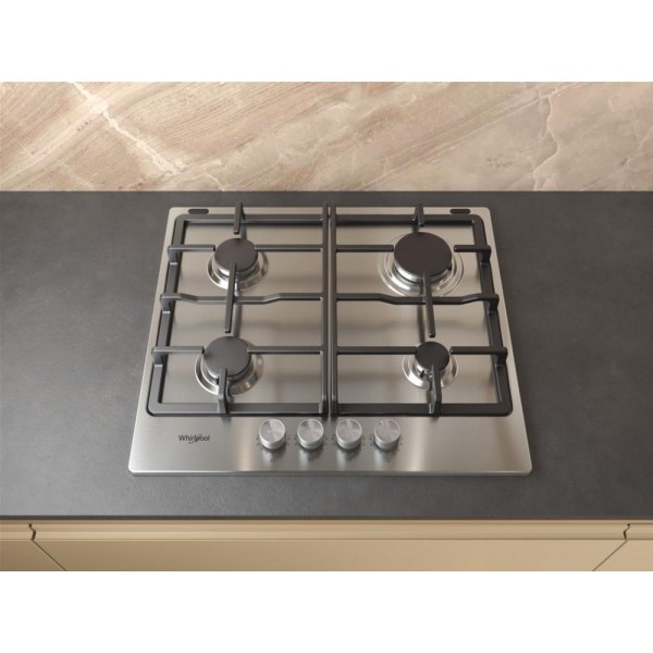 Газова варильна поверхня Whirlpool TKRL 660 IX