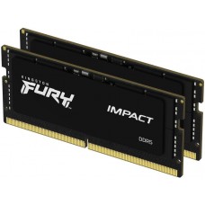 Пам&#39;ять для ноутбуків Kingston FURY 64 GB (2x32GB) SO-DIMM DDR5 5600 MHz Impact (KF556S40IBK2-64)