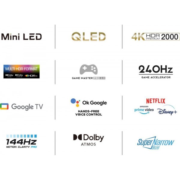 Телевізор TCL 98C805