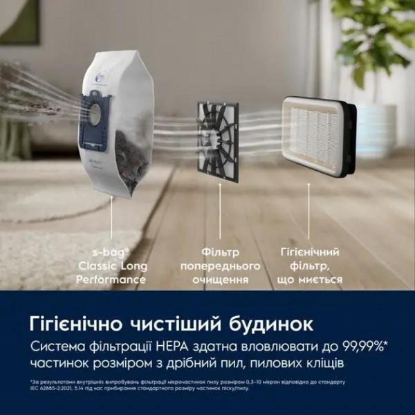 Пилосос з мішком Electrolux EB51C2DB