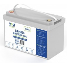 Акумулятор для ДБЖ/інвертора Volt Polska LiFePO4 12,8V 150Ah + BMS (6AKLI15012)