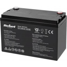 Акумулятор для ДБЖ/інвертора Rebel power 12V 100Ah (BAT0421)