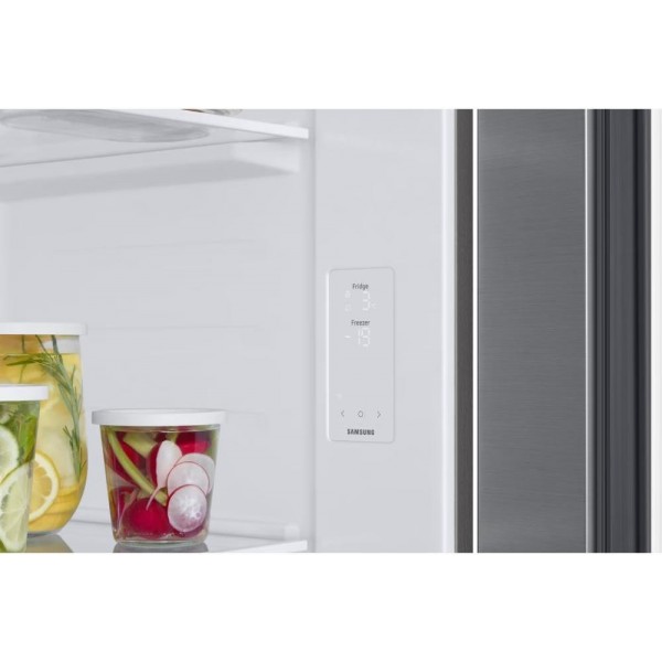 Холодильник з морозильною камерою Samsung RS57DG400EM9
