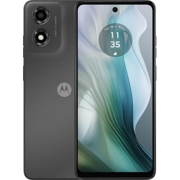 Смартфон Motorola Moto E14 4/64GB Graphite Grey (PB3C0035)