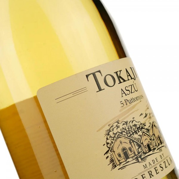 біле Chateau Dereszla Вино Tokaji Aszu 5 Puttonyos, біле, солодке, 11%, 0,5 л (7810) (5997409579952)