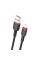Кабель Lightning WUW X203 USB Type-A to Lightning 1m Black (6972573336210)