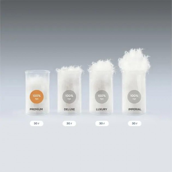 Звичайна подушка MirSon Подушка пухова Hand Made Royal Pearl 906 низька 50x70 (2200005356036)